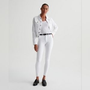 NWT Adriano Goldschmied Farrah High Rise Skinny Ankle Jeans